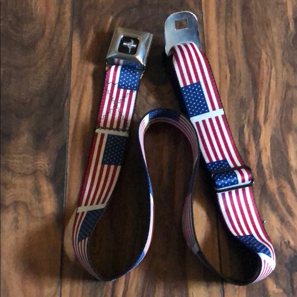 Vintage Mustang Adjustable Belt